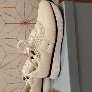 White Prada sneakers